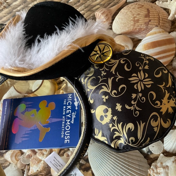 ☠️Disney Pirates of the Caribbean 50th Anniversary Main Attraction Ears - Picture 3 of 8